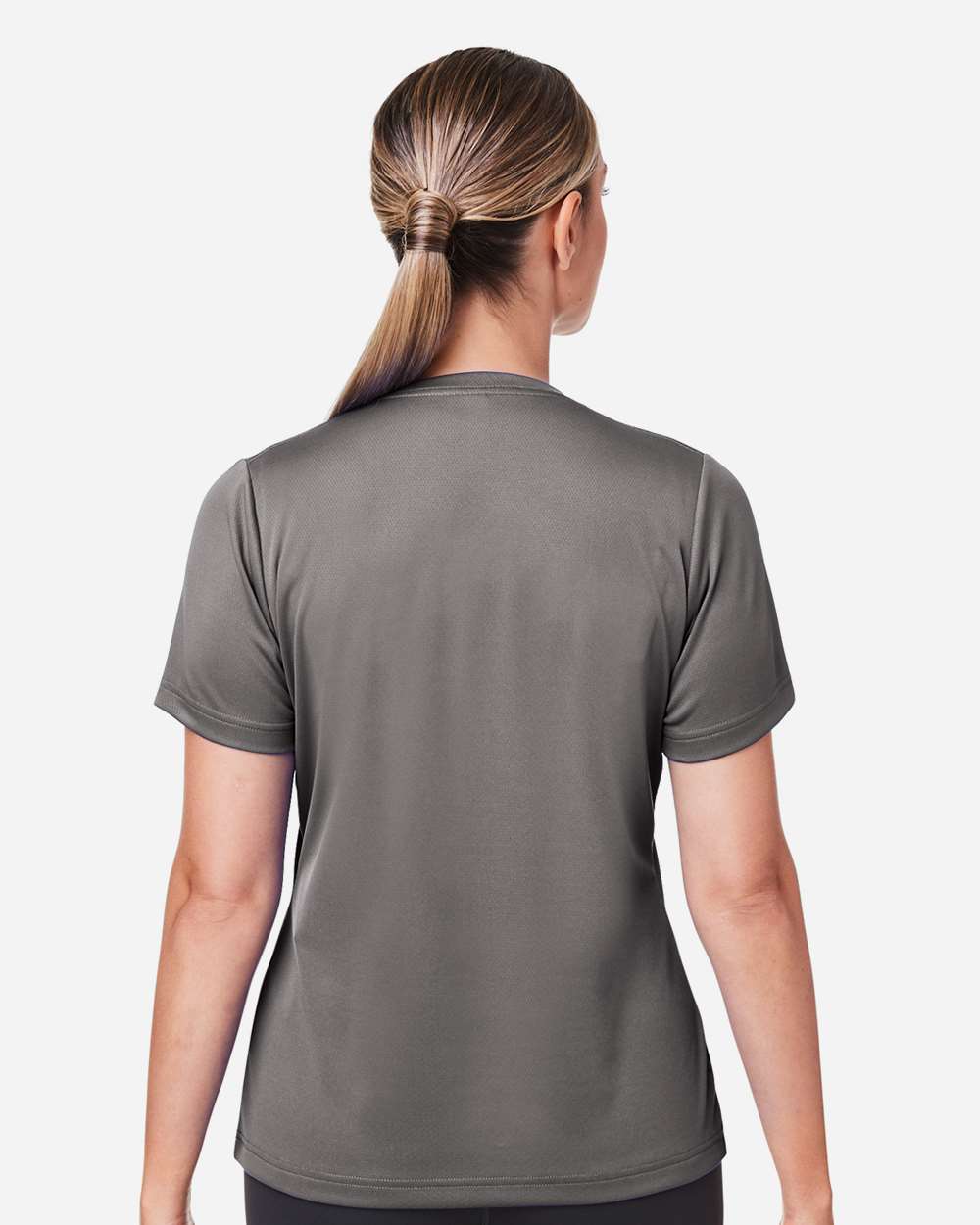 Team 365 Women's Zone Performance Mesh T-Shirt - TT15W Sport Graphite