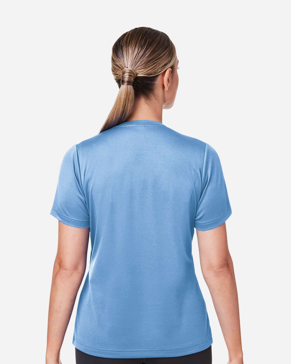 Team 365 Women's Zone Performance Mesh T-Shirt - TT15W Sport Light Blue