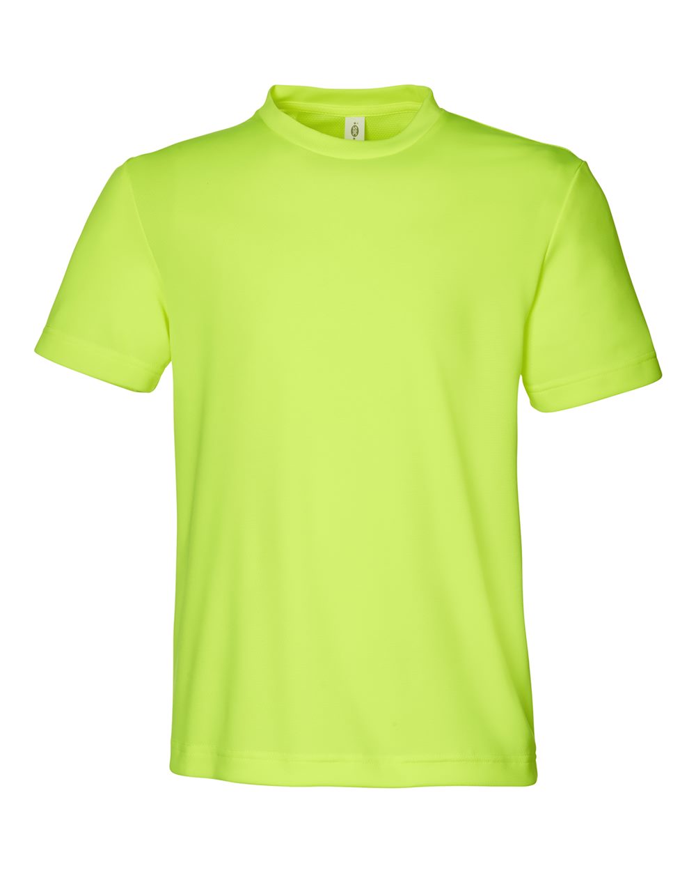 Team 365 Youth Zone Performance Mesh T-Shirt - TT15Y Safety Yellow