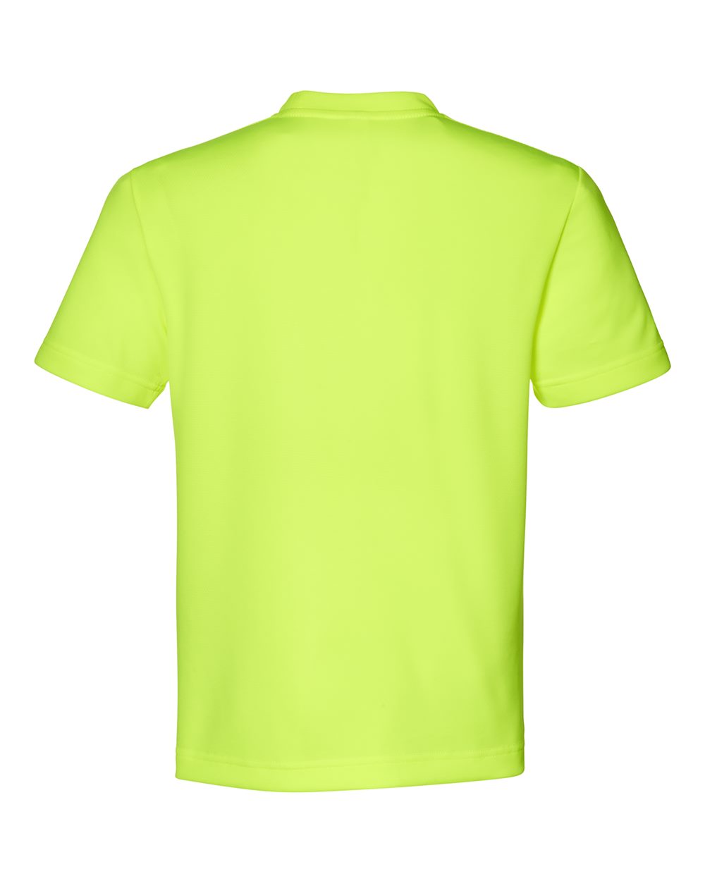 Team 365 Youth Zone Performance Mesh T-Shirt - TT15Y Safety Yellow