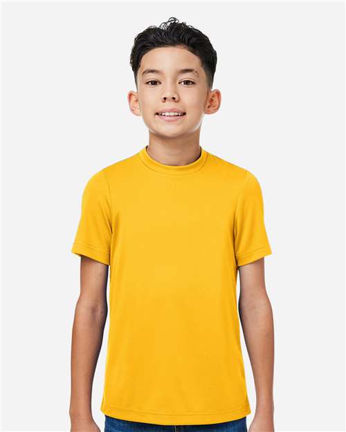 Team 365 Youth Zone Performance Mesh T-Shirt - TT15Y Sport Athletic Gold