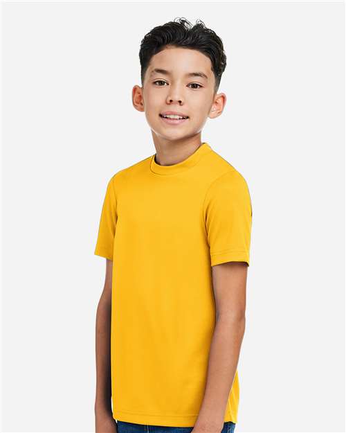 Team 365 Youth Zone Performance Mesh T-Shirt - TT15Y Sport Athletic Gold