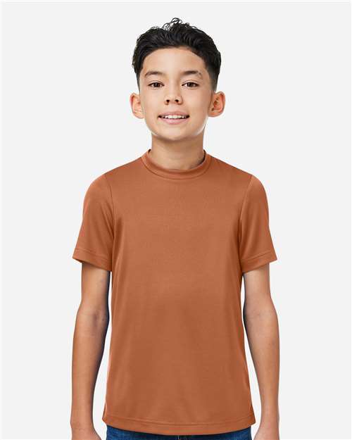 Team 365 Youth Zone Performance Mesh T-Shirt - TT15Y Sport Burnt Orange