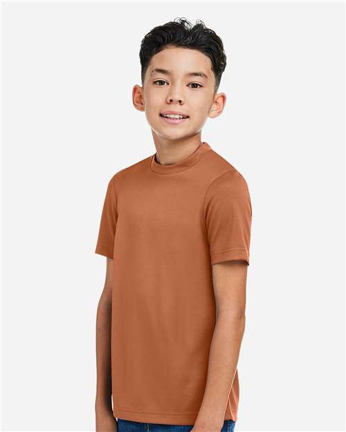 Team 365 Youth Zone Performance Mesh T-Shirt - TT15Y Sport Burnt Orange