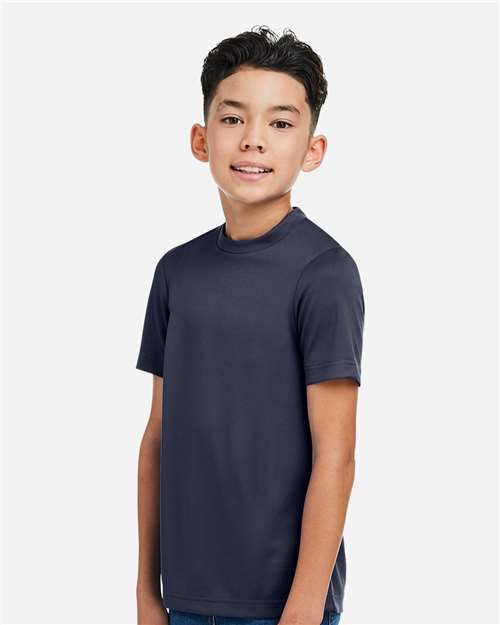 Team 365 Youth Zone Performance Mesh T-Shirt - TT15Y Sport Dark Navy