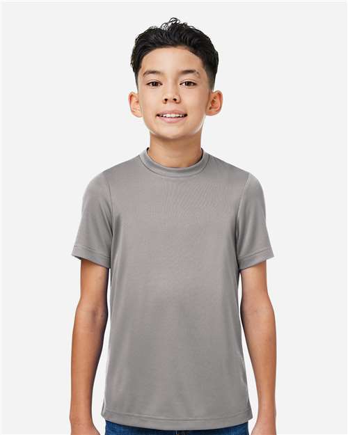 Team 365 Youth Zone Performance Mesh T-Shirt - TT15Y Sport Graphite