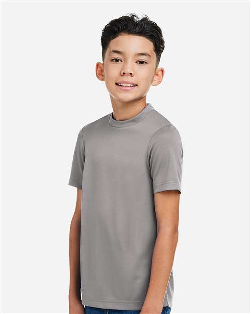 Team 365 Youth Zone Performance Mesh T-Shirt - TT15Y Sport Graphite