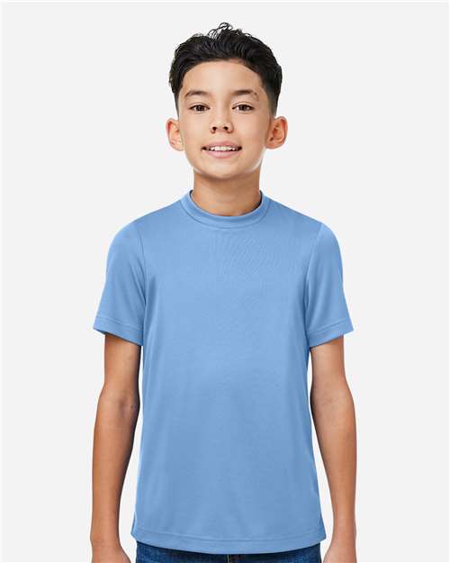 Team 365 Youth Zone Performance Mesh T-Shirt - TT15Y Sport Light Blue