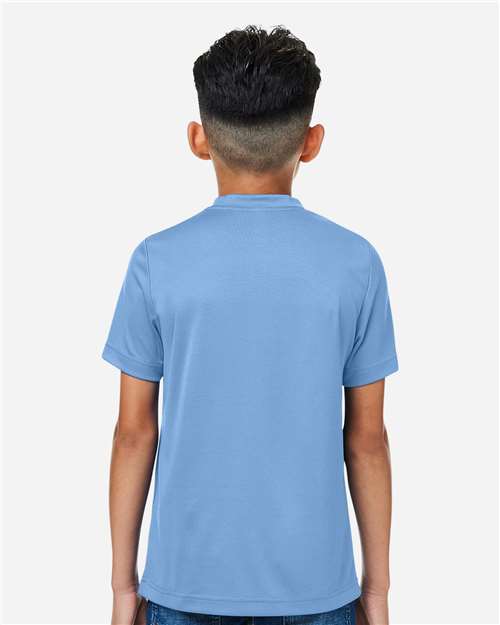 Team 365 Youth Zone Performance Mesh T-Shirt - TT15Y Sport Light Blue