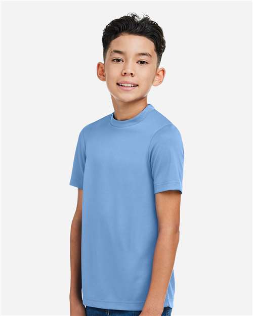 Team 365 Youth Zone Performance Mesh T-Shirt - TT15Y Sport Light Blue