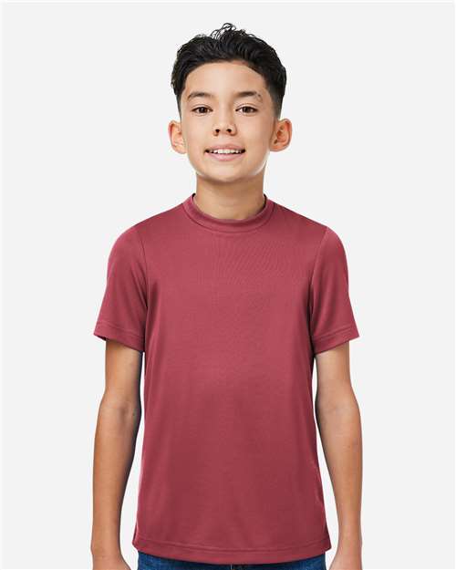 Team 365 Youth Zone Performance Mesh T-Shirt - TT15Y Sport Maroon