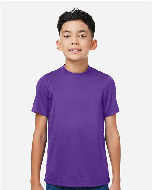 Team 365 Youth Zone Performance Mesh T-Shirt - TT15Y Sport Purple