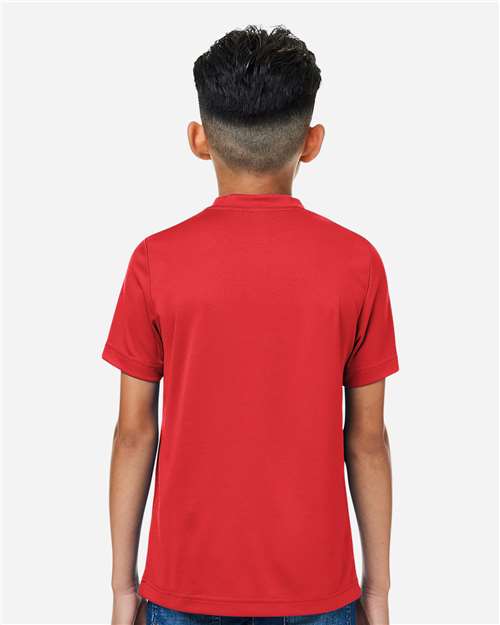 Team 365 Youth Zone Performance Mesh T-Shirt - TT15Y Sport Red