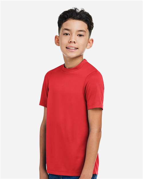 Team 365 Youth Zone Performance Mesh T-Shirt - TT15Y Sport Red