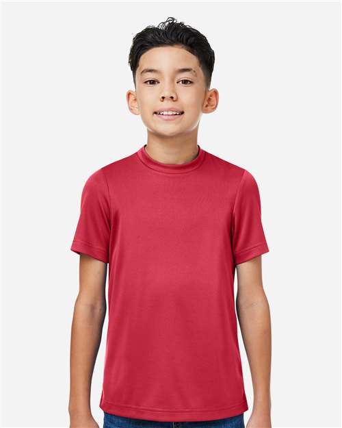 Team 365 Youth Zone Performance Mesh T-Shirt - TT15Y Sport Scarlet Red