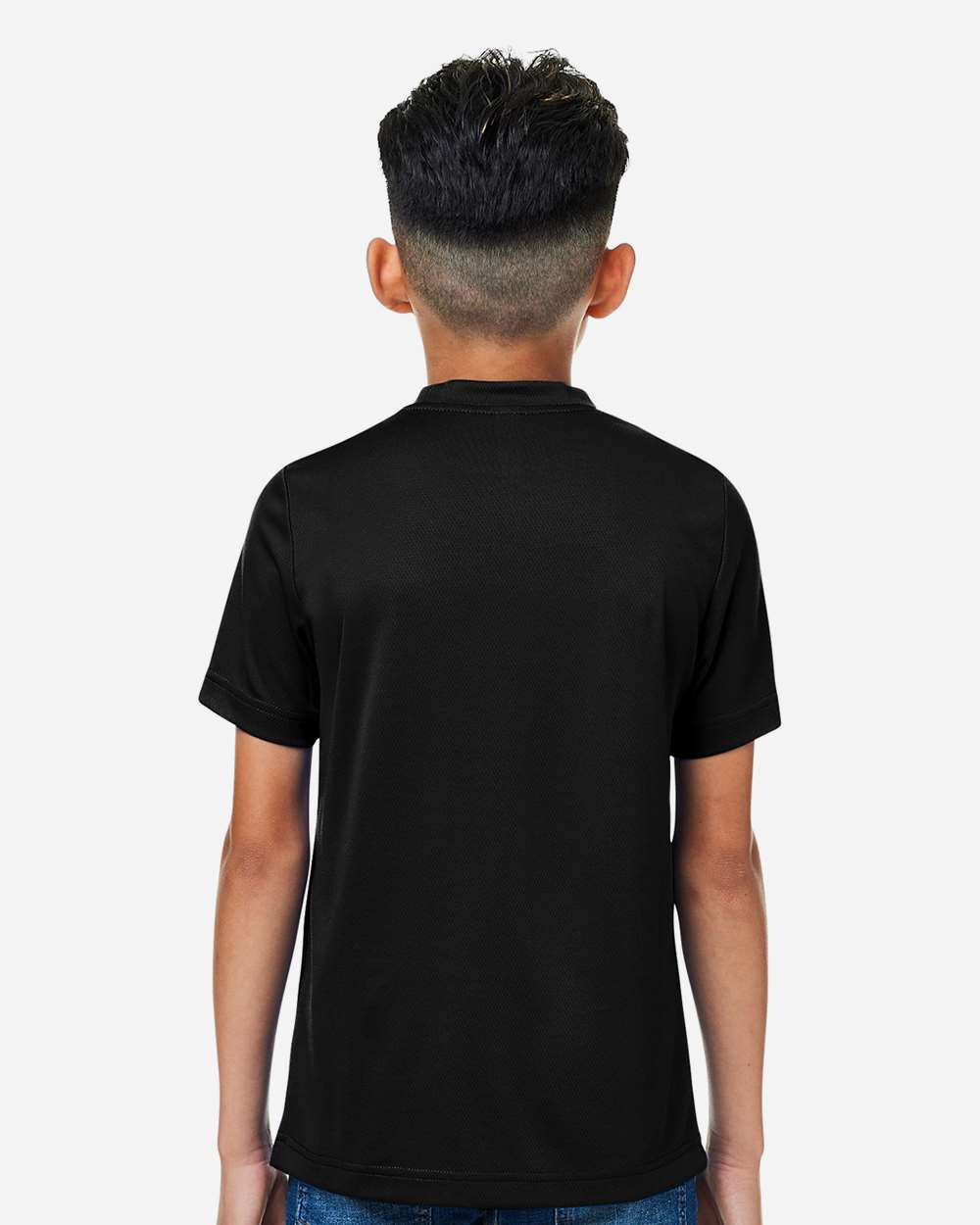 Team 365 Youth Zone Performance Mesh T-Shirt - TT15Y Black
