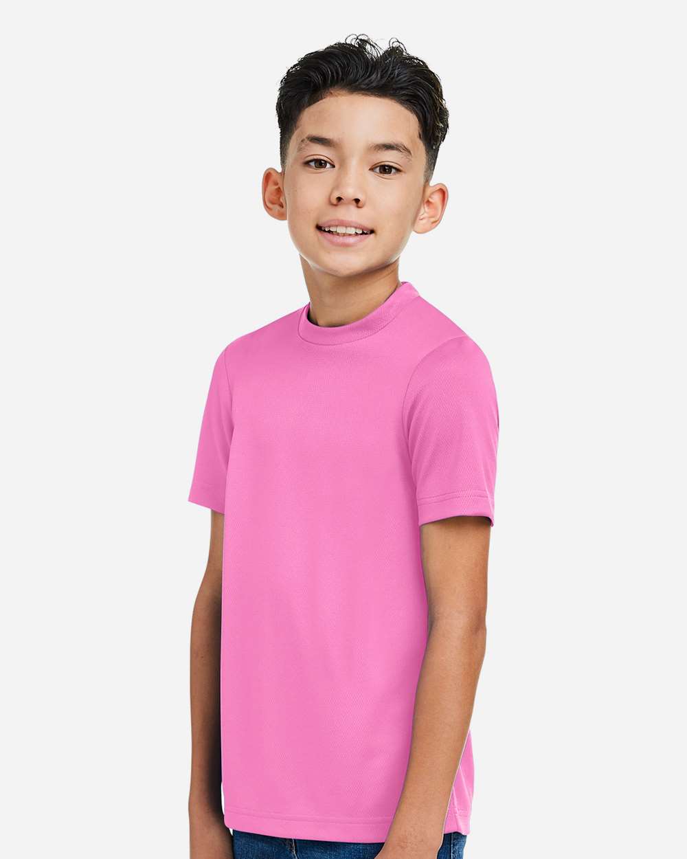 Team 365 Youth Zone Performance Mesh T-Shirt - TT15Y Sport Charity Pink