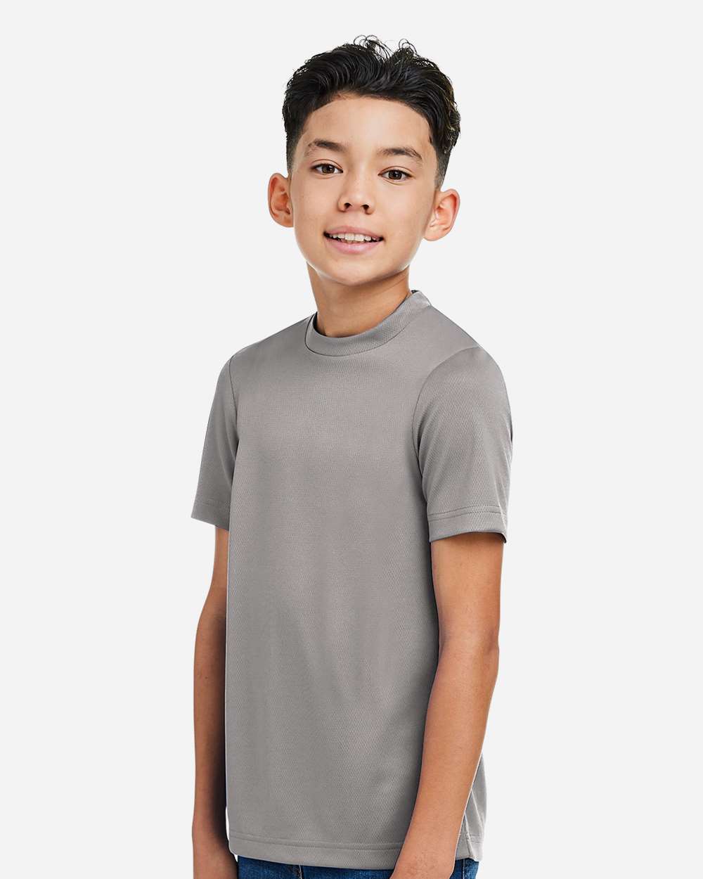 Team 365 Youth Zone Performance Mesh T-Shirt - TT15Y Sport Graphite