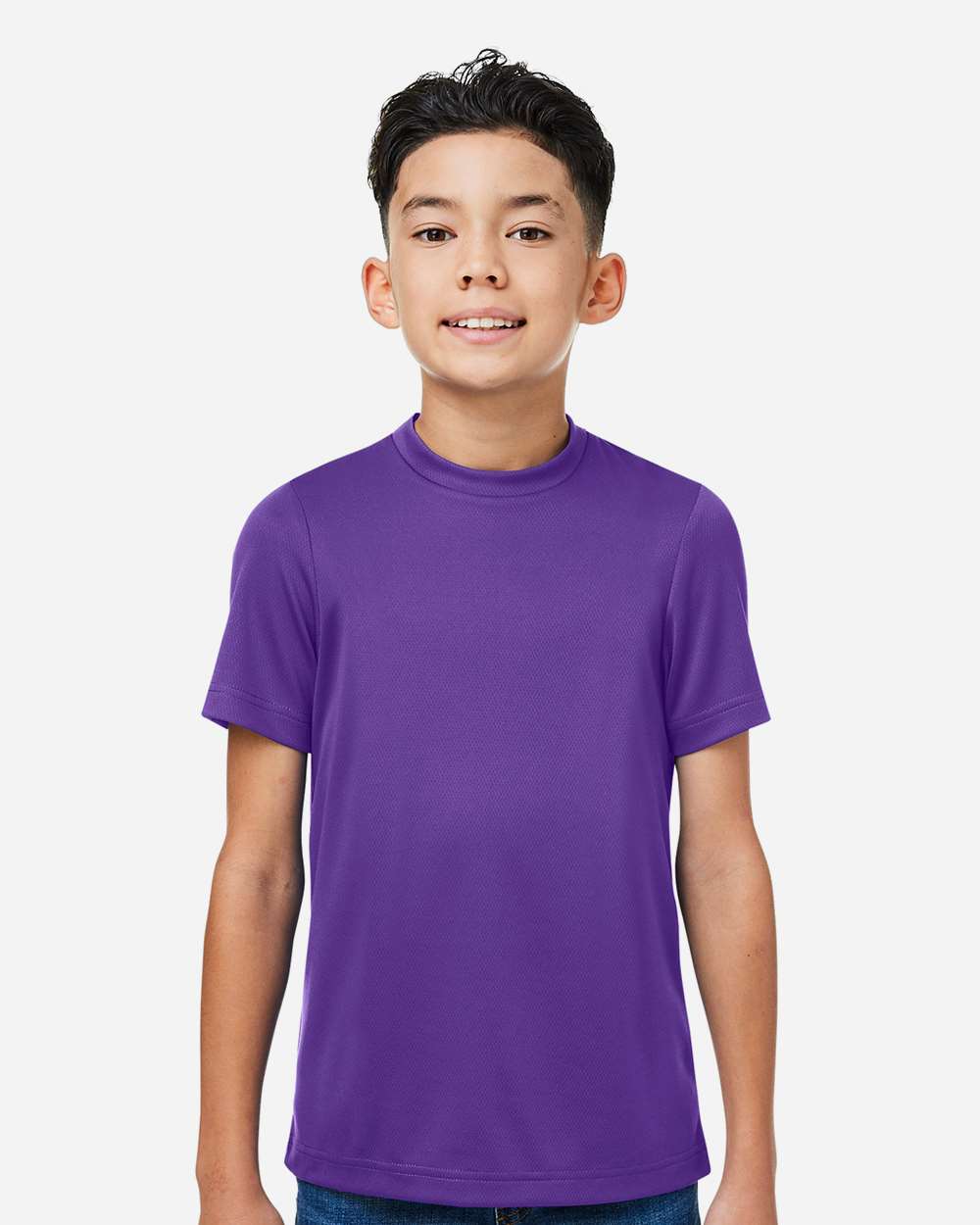 Team 365 Youth Zone Performance Mesh T-Shirt - TT15Y Sport Purple