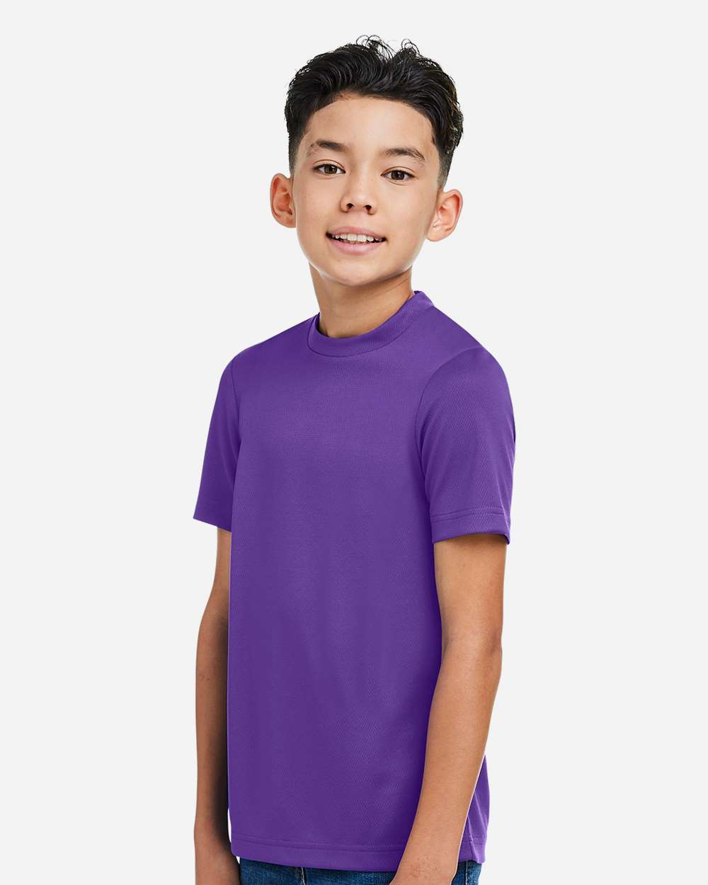 Team 365 Youth Zone Performance Mesh T-Shirt - TT15Y Sport Purple