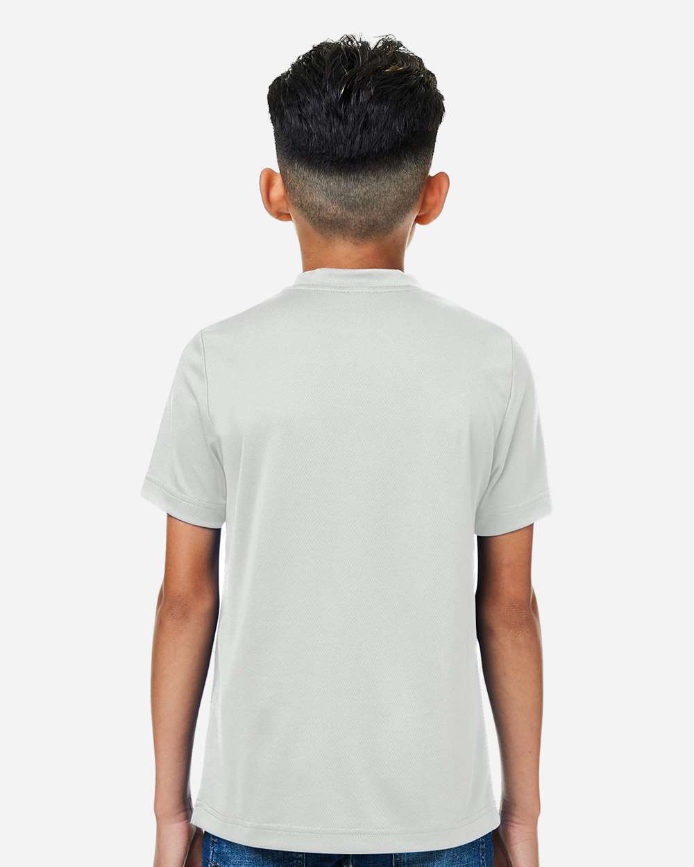 Team 365 Youth Zone Performance Mesh T-Shirt - TT15Y Sport Silver