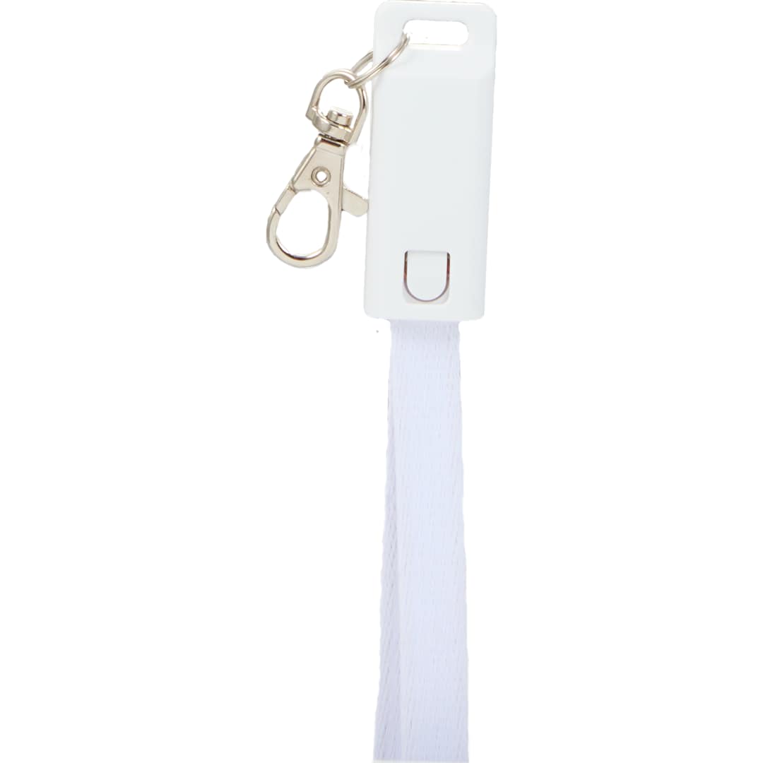 5-in-1 40W PD Charging Cable Lanyard - SM-2850 White