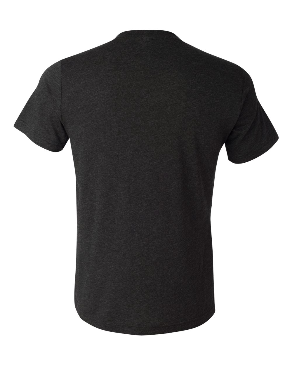 BELLA + CANVAS Unisex Triblend V-Neck Tee - 3415 - 3415C Charcoal Black Triblend