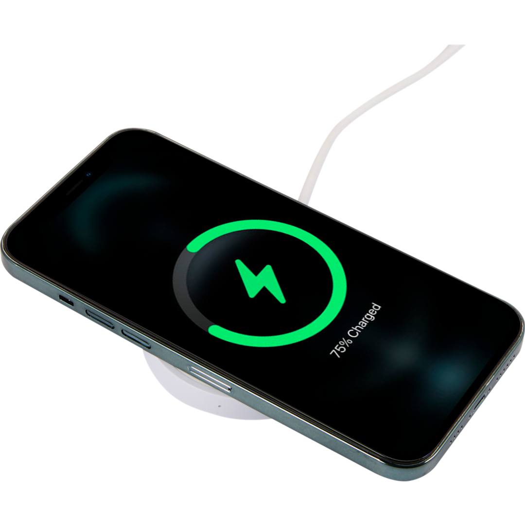 Quake 2.0 15W Wireless Charging Pad - 7143-78 White