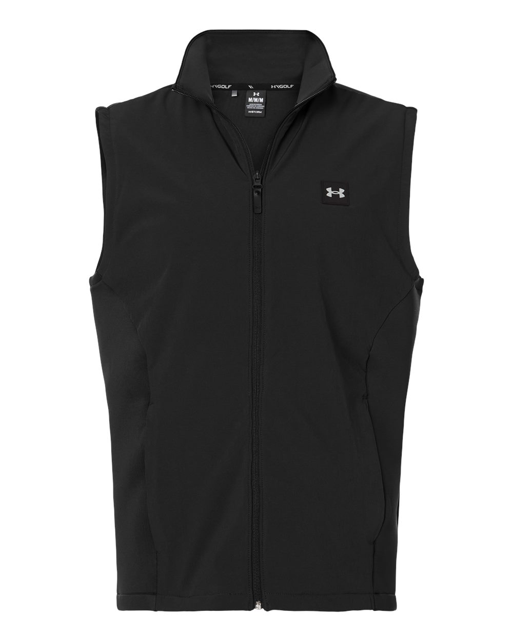Under Armour Men's Drive Pro Storm Hybrid Vest - Limited Edition - 1389595 Black- MT Silver