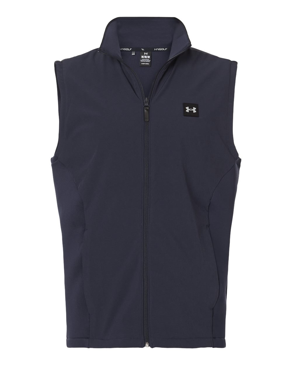 Under Armour Men's Drive Pro Storm Hybrid Vest - Limited Edition - 1389595 Midnight Navy- Metallic Silver
