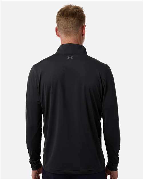 Under Armour Men's Drive Quarter-Zip Pullover - 1389864 Black- Castlerock