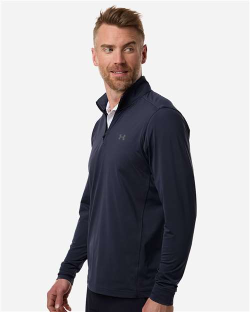 Under Armour Men's Drive Quarter-Zip Pullover - 1389864 Midnight Navy- Castlerock