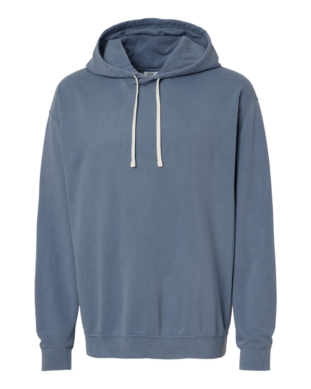 Comfort Colors Unisex Garment-Dyed Lightweight Fleece Hooded Sweatshirt - 1467 - 1467C Blue Jean