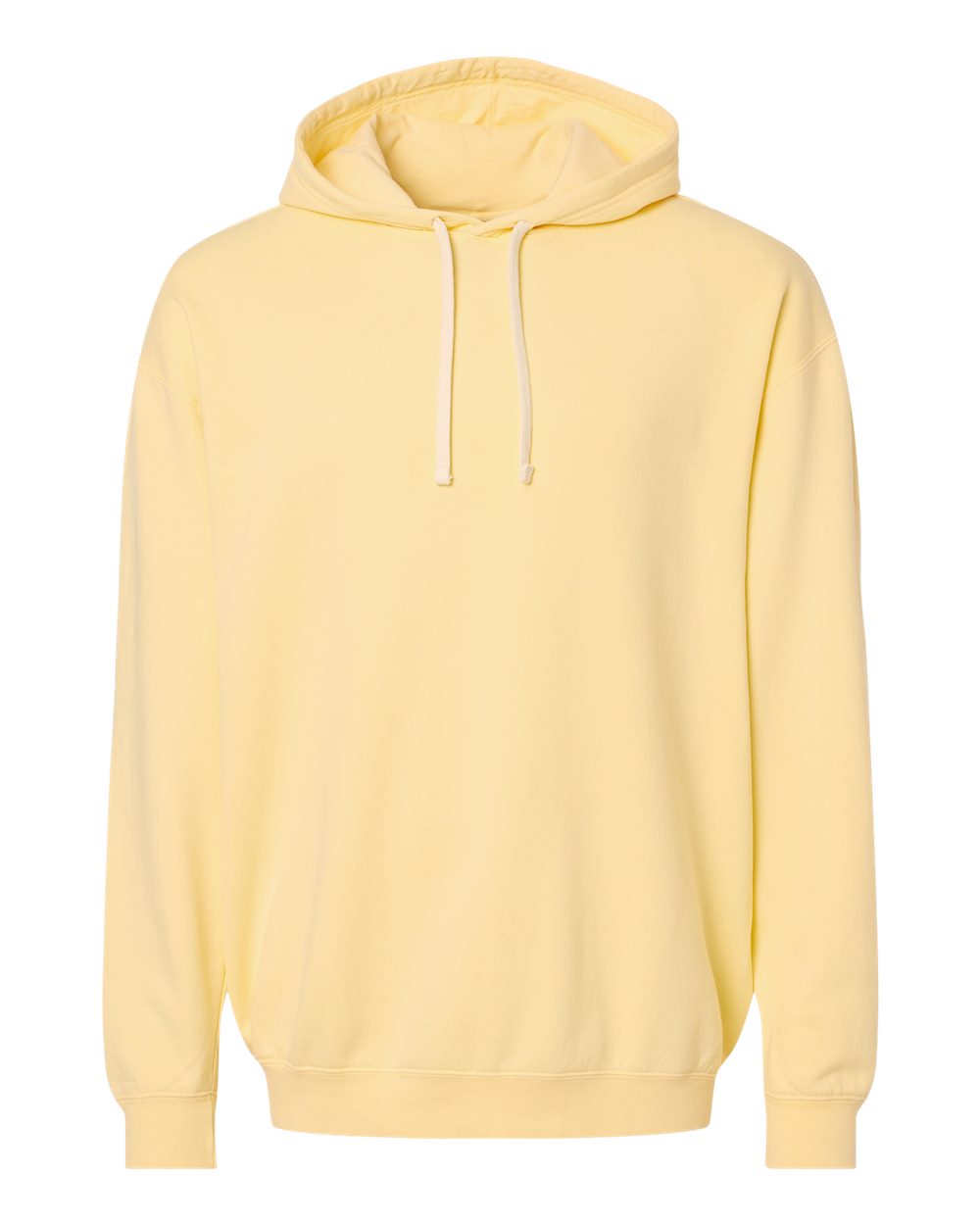 Comfort Colors Unisex Garment-Dyed Lightweight Fleece Hooded Sweatshirt - 1467 - 1467C Butter