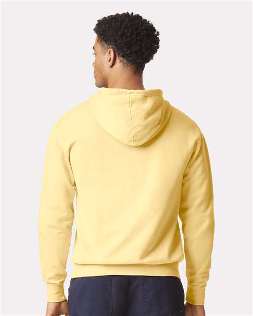 Comfort Colors Unisex Garment-Dyed Lightweight Fleece Hooded Sweatshirt - 1467 - 1467C Butter