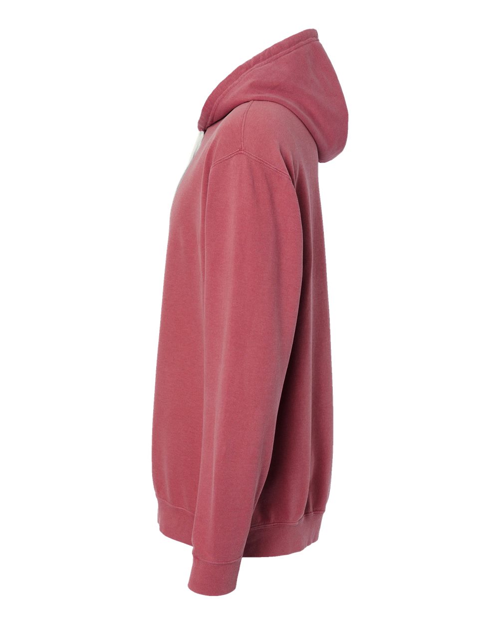 Comfort Colors Unisex Garment-Dyed Lightweight Fleece Hooded Sweatshirt - 1467 - 1467C Crimson