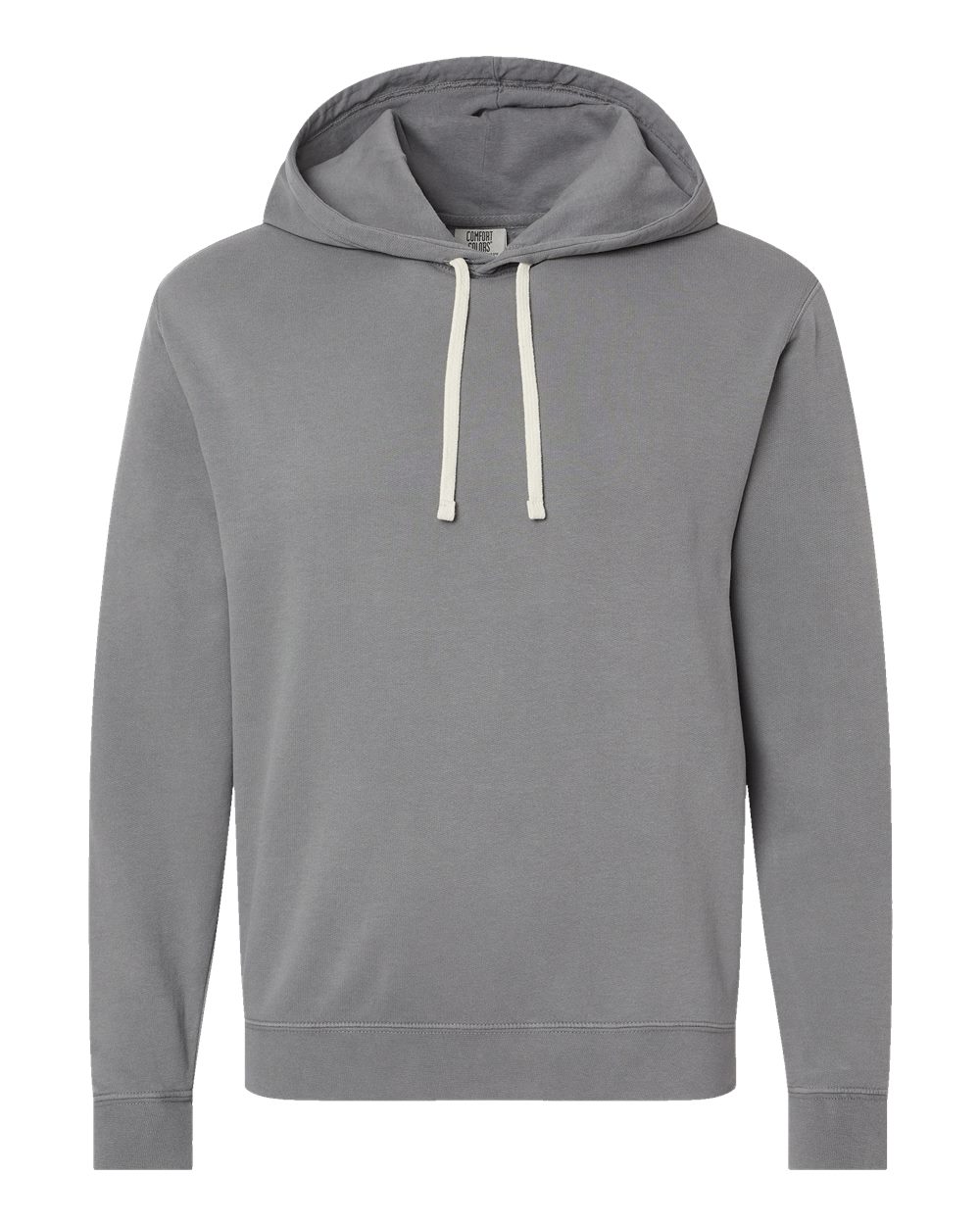 Comfort Colors Unisex Garment-Dyed Lightweight Fleece Hooded Sweatshirt - 1467 - 1467C Grey