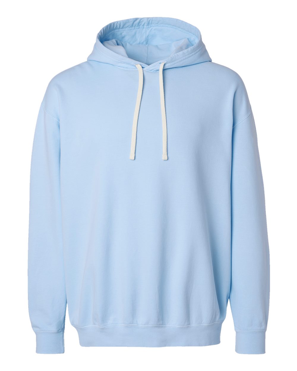 Comfort Colors Unisex Garment-Dyed Lightweight Fleece Hooded Sweatshirt - 1467 - 1467C Hydrangea