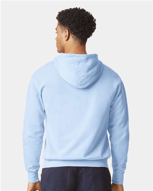 Comfort Colors Unisex Garment-Dyed Lightweight Fleece Hooded Sweatshirt - 1467 - 1467C Hydrangea