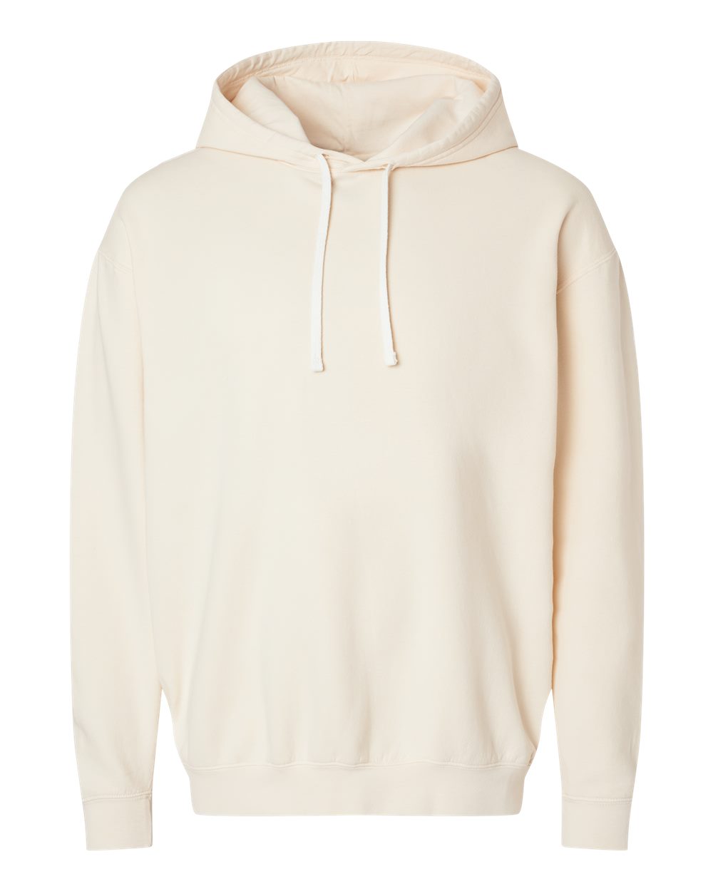 Comfort Colors Unisex Garment-Dyed Lightweight Fleece Hooded Sweatshirt - 1467 - 1467C Ivory
