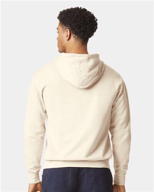 Comfort Colors Unisex Garment-Dyed Lightweight Fleece Hooded Sweatshirt - 1467 - 1467C Ivory