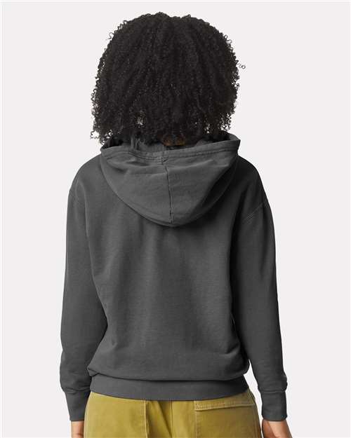 Comfort Colors Unisex Garment-Dyed Lightweight Fleece Hooded Sweatshirt - 1467 - 1467C Pepper