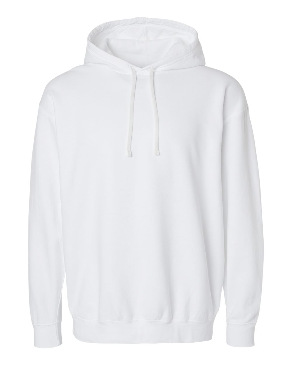 Comfort Colors Unisex Garment-Dyed Lightweight Fleece Hooded Sweatshirt - 1467 - 1467C White