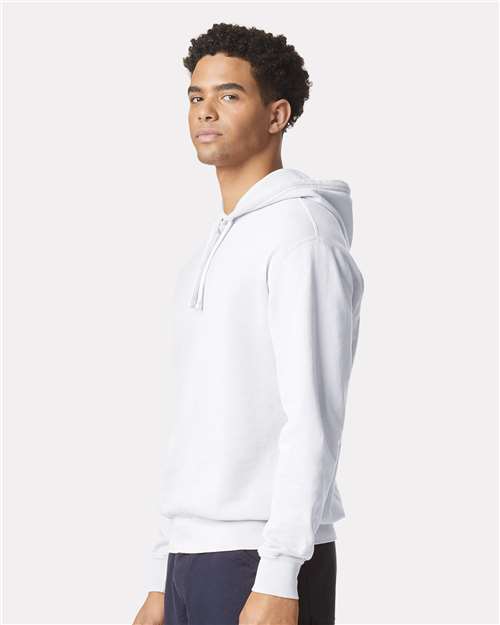 Comfort Colors Unisex Garment-Dyed Lightweight Hooded Sweatshirt - 1467 - 1467C White