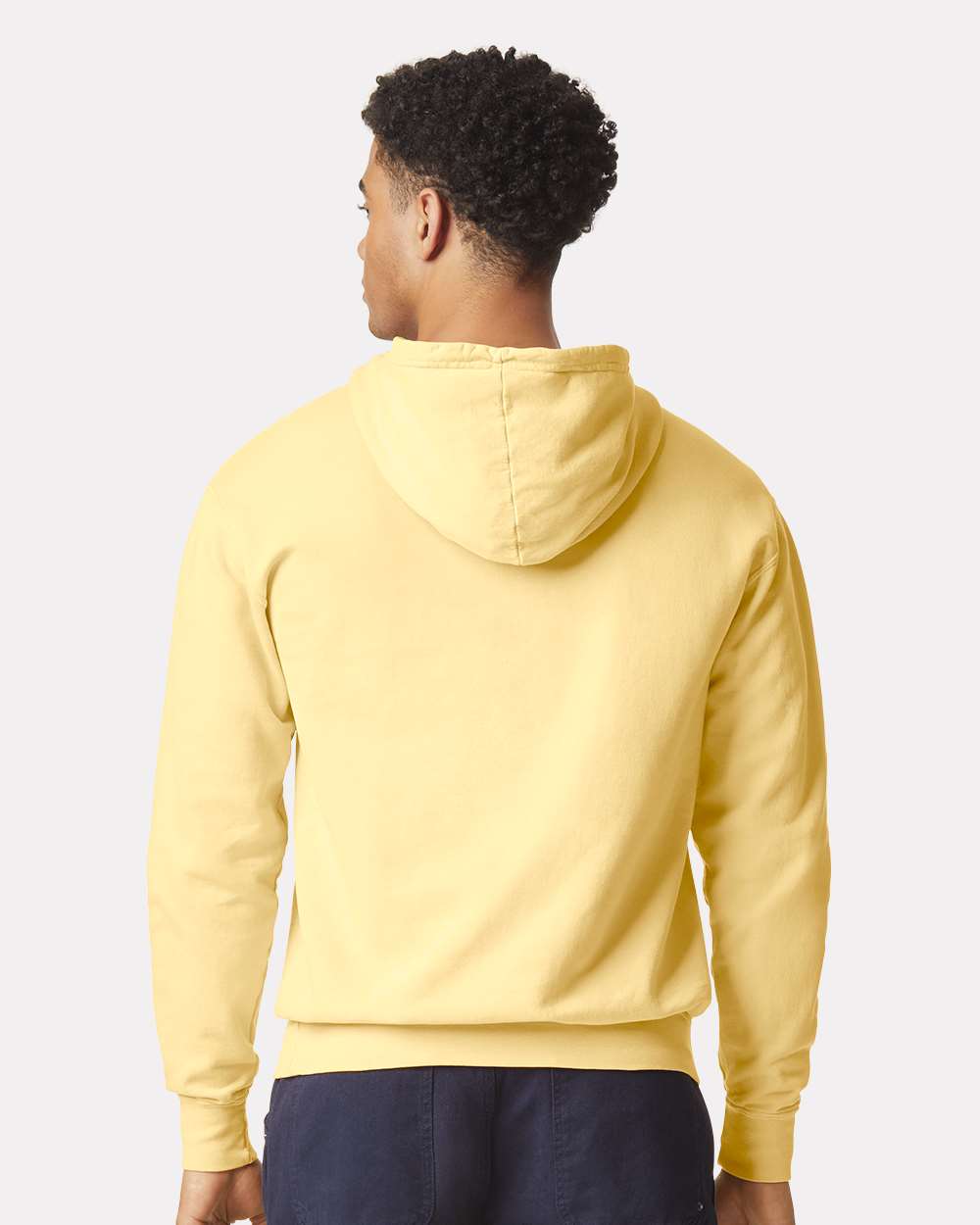Comfort Colors Unisex Garment-Dyed Lightweight Hooded Sweatshirt - 1467 - 1467C Butter