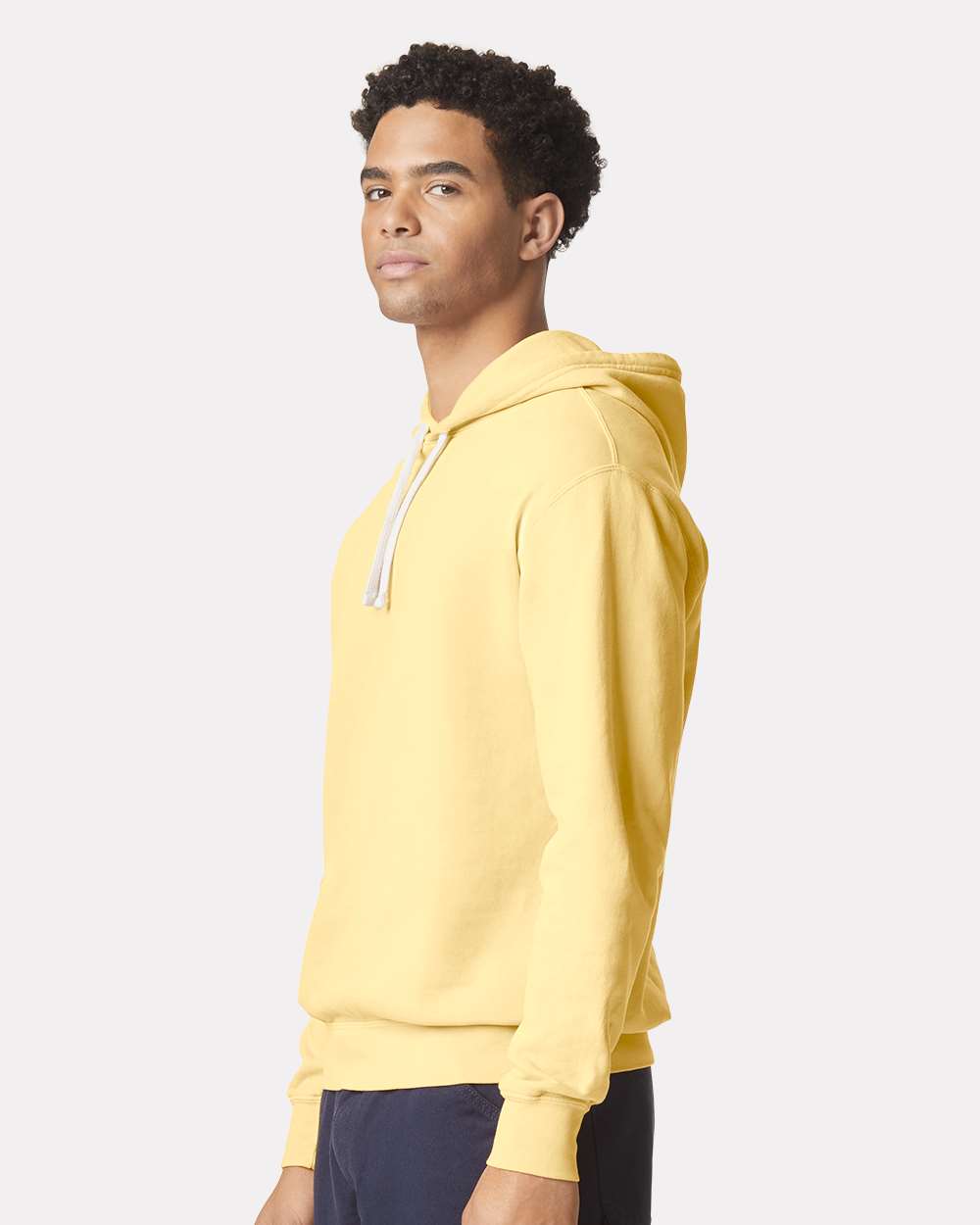 Comfort Colors Unisex Garment-Dyed Lightweight Hooded Sweatshirt - 1467 - 1467C Butter