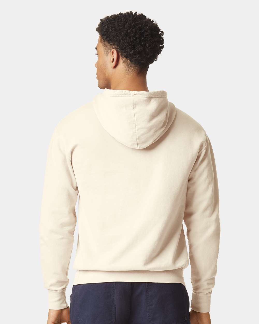 Comfort Colors Unisex Garment-Dyed Lightweight Hooded Sweatshirt - 1467 - 1467C Ivory