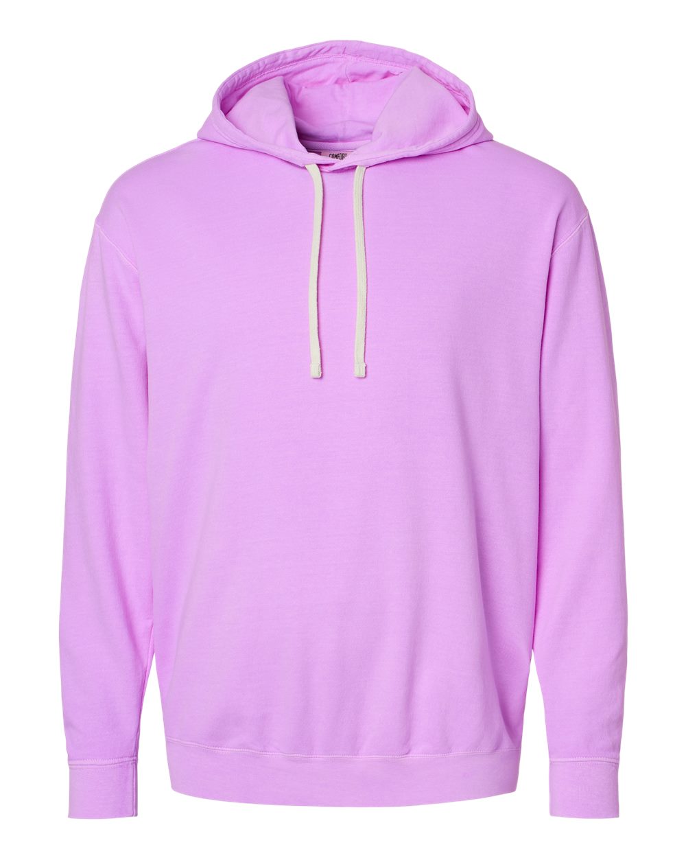 Comfort Colors Unisex Garment-Dyed Lightweight Hooded Sweatshirt - 1467 - 1467C Neon Violet