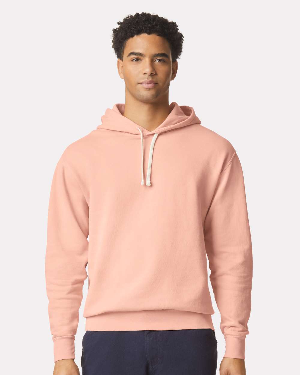 Comfort Colors Unisex Garment-Dyed Lightweight Hooded Sweatshirt - 1467 - 1467C Peachy