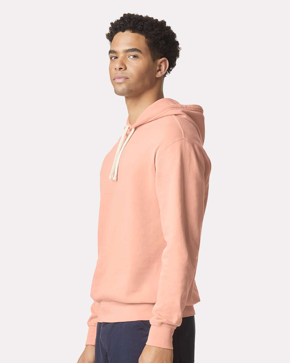 Comfort Colors Unisex Garment-Dyed Lightweight Hooded Sweatshirt - 1467 - 1467C Peachy